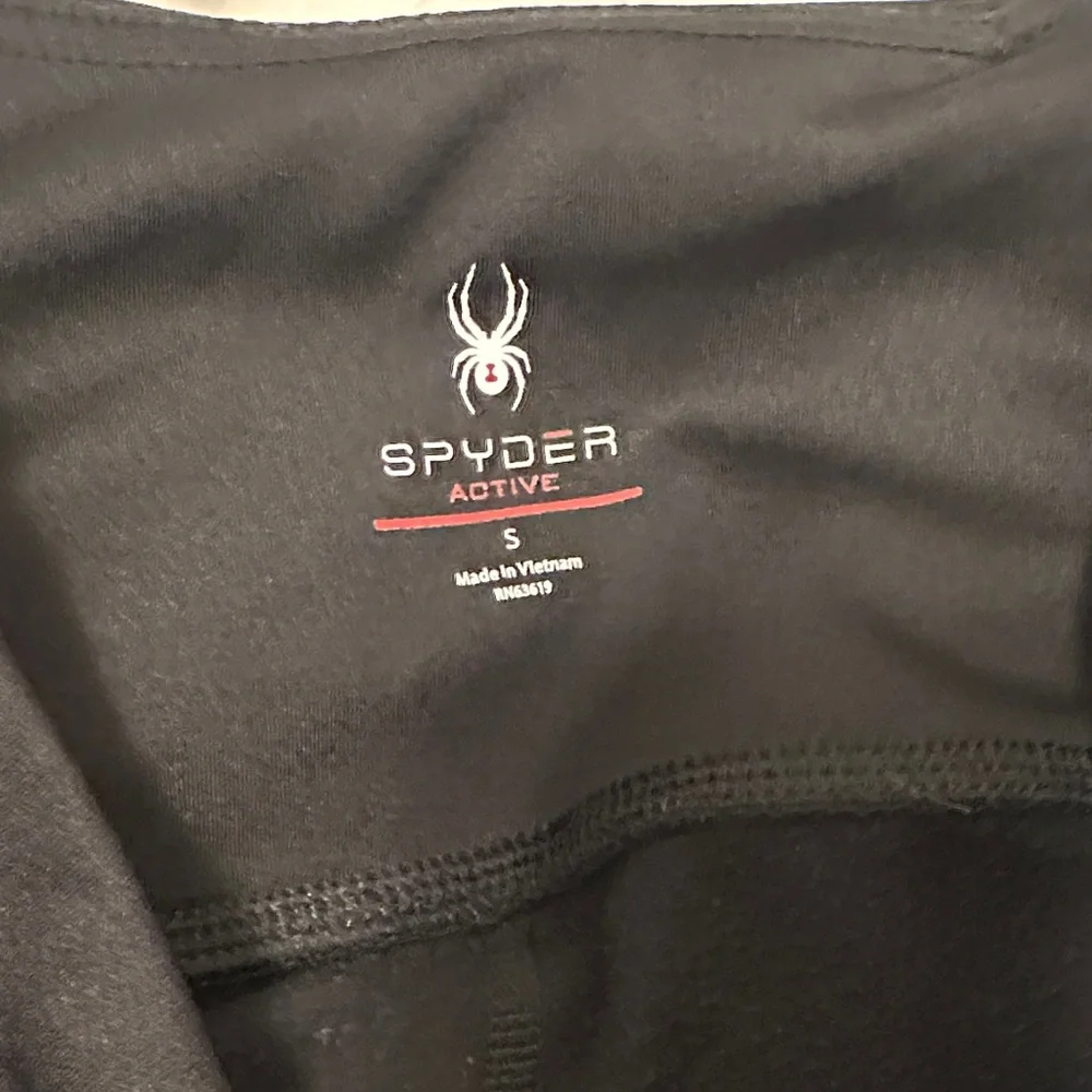 Spyder Black Fleece Lined Leggings - Picture 3 of 5